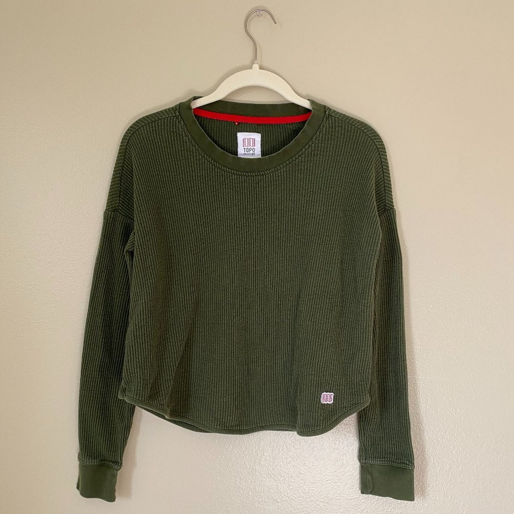 Topo Designs Long-Sleeve Waffle Tee